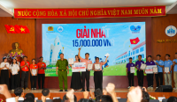 Đội sinh viên Khoa Khoa học Xã hội và Nhân văn đại diện Trường Đại học Nha Trang đạt giải nhất trong cuộc thi “Trường học không ma túy 2026”
