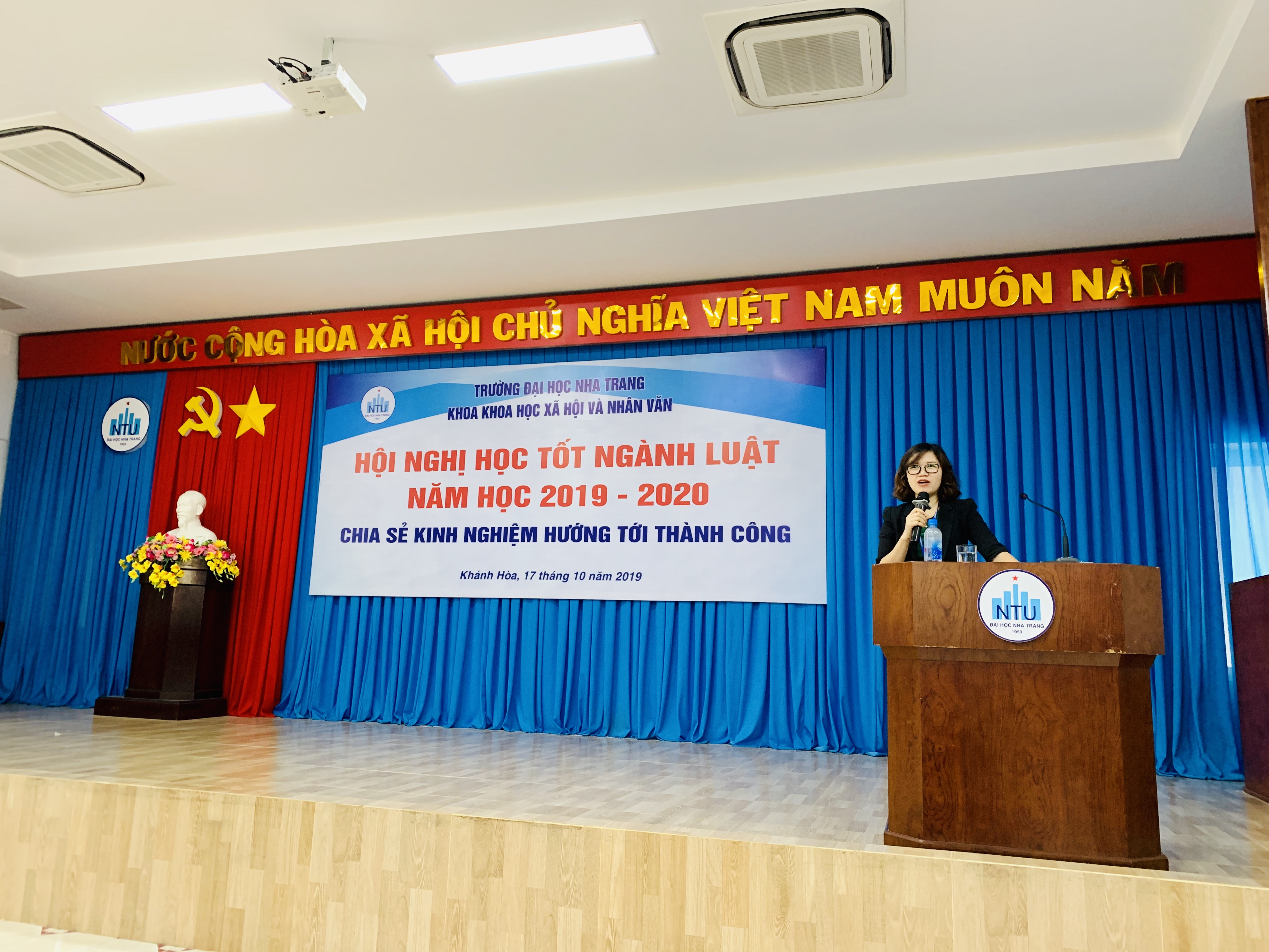 THS Nguyễn Thị Lan phát biểu tại Hội nghị