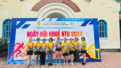 Dấu ấn Công đoàn Khoa Khoa học Xã hội và Nhân văn tại Ngày hội Khỏe NTU 2024 